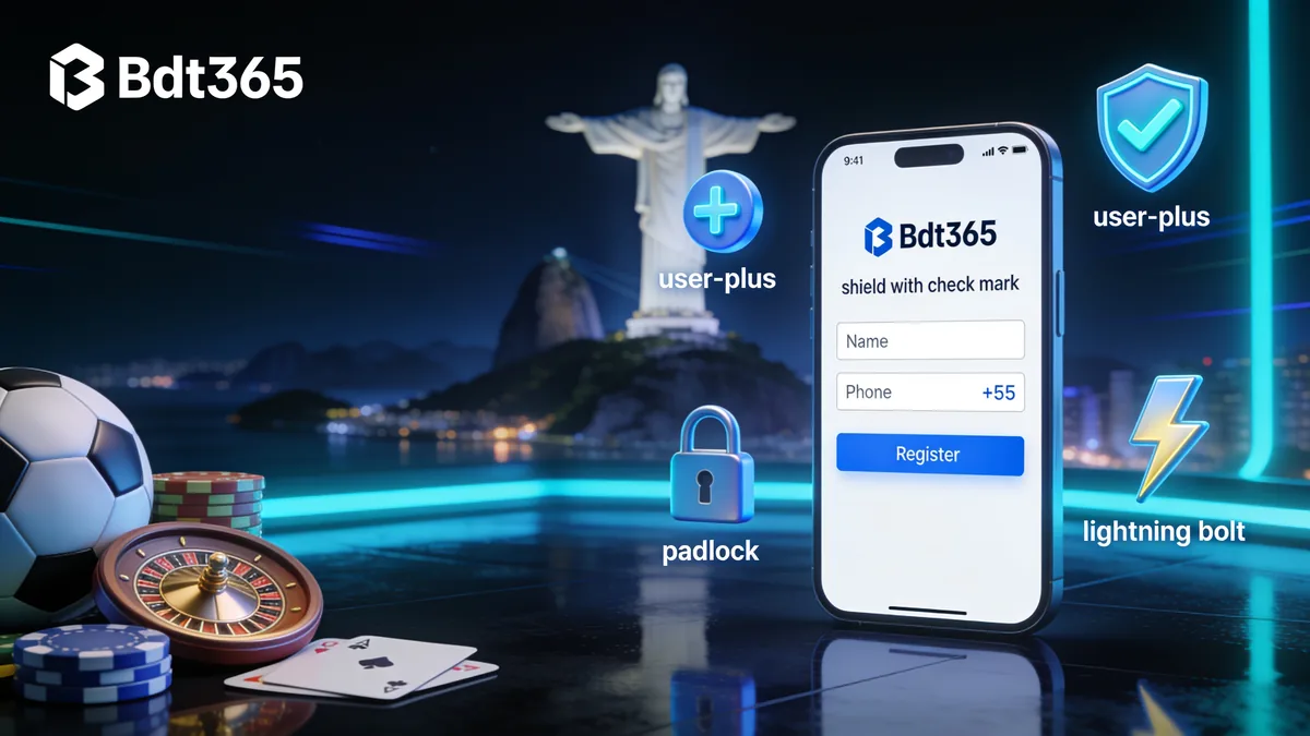 Como Fazer o Cadastro na bdt365 — bdt365 no Brasil
